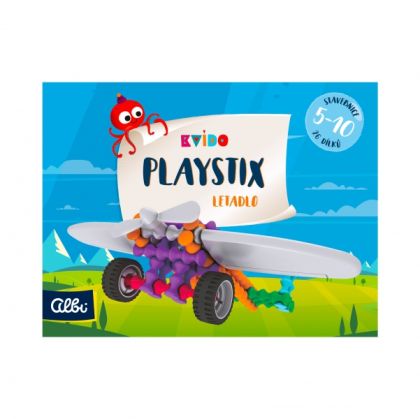 Albi, Kvído - Stavebnice Playstix - Letadlo 26 dílků