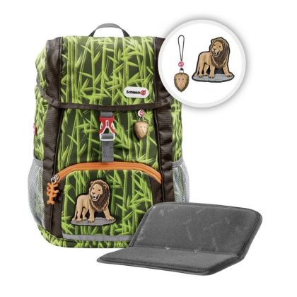 Předškolní batoh Step by Step Schleich - 3-dílný set - Lev