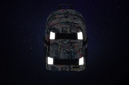 BAAGL Školní batoh Skate Batman Komiks