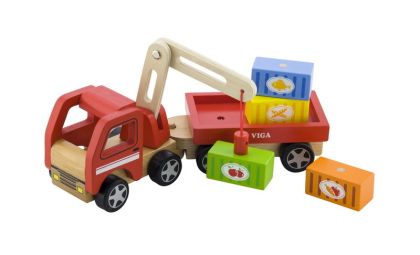 VIGA, Dřevěný autojeřáb