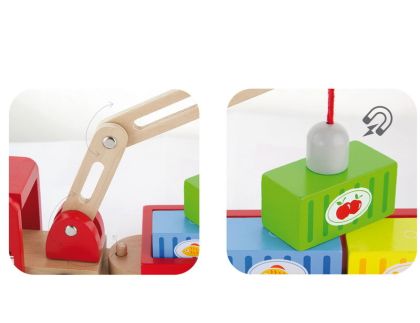 VIGA, Dřevěný autojeřáb