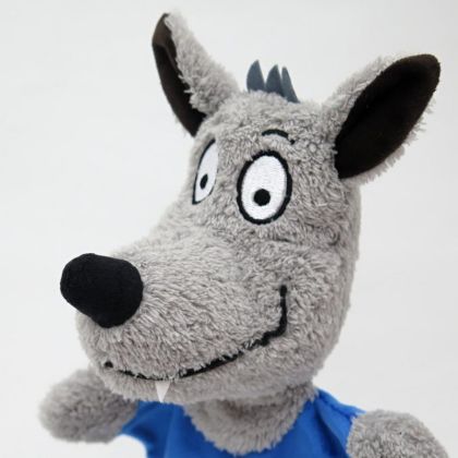 MÚ Brno, Vlk Šedivák 33cm, maňásek