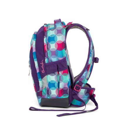 Studentský batoh Ergobag Satch Sleek - Hurly Pearly