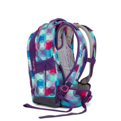 Studentský batoh Ergobag Satch Sleek - Hurly Pearly