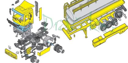 Stavebnice Monti MS 55 Liquid Food