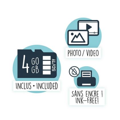 BUKI Digitální Fotoaparát s tiskárnou