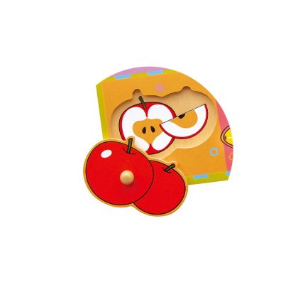 VIGA, Dřevěná vkládačka - ovoce