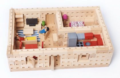 Makura Buko Malý dům půdorys 209 dílů