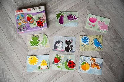 PEXI Velcro skládačky - Barvy