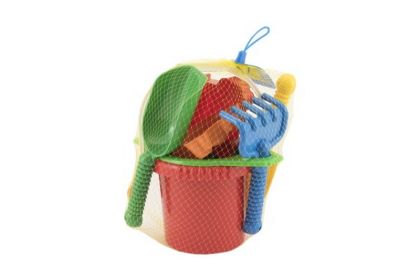 LORI Kbelík sítko lopatka hrabičky plast