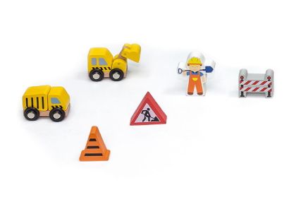 VIGA, Dřevěná vláčkodráha 39 ks