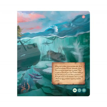 Albi interaktivní mluvící kniha - Dobyvatelé pirátského pokladu - Kouzelné čtení