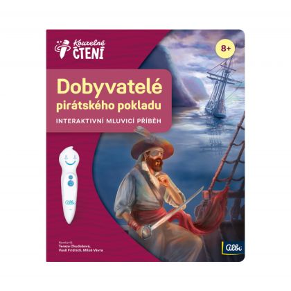 Albi interaktivní mluvící kniha - Dobyvatelé pirátského pokladu - Kouzelné čtení