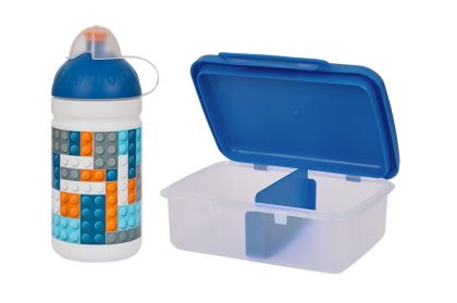 Zdravá lahev 0,5l a Zdravá sváča set Kostičky