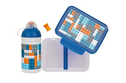 Zdravá lahev 0,5l a Zdravá sváča set Kostičky