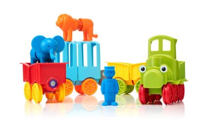 Smartmax - Můj první vláček se zvířátky - 22 ks