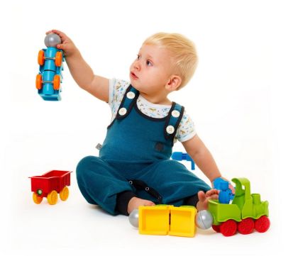 Smartmax - Můj první vláček se zvířátky - 22 ks