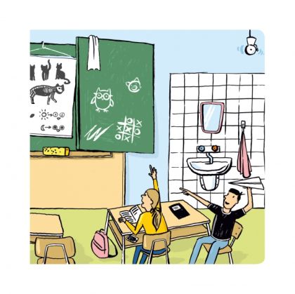 Albi Kouzelné čtení - Minikniha Povolání - Učitel