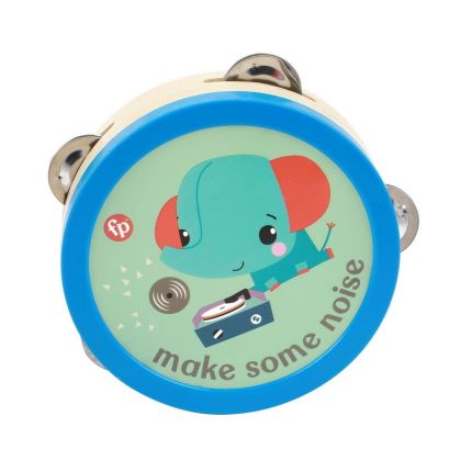 FisherPrice, Hudební nástroje dřevo 5ks v krabici 26x17x7cm