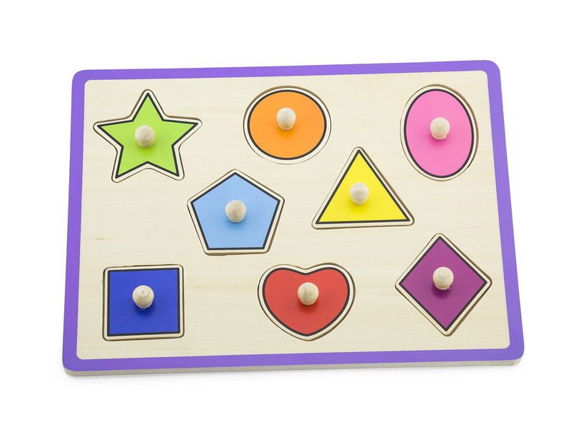 VIGA, Dřevěná vkládačka - tvary