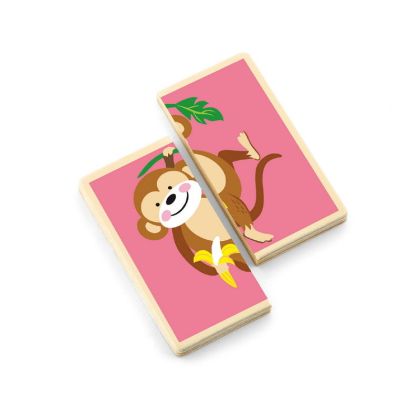VIGA, Dřevěné puzzle zvířátka