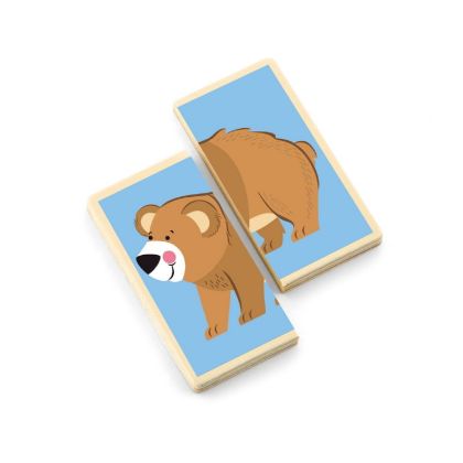 VIGA, Dřevěné puzzle zvířátka