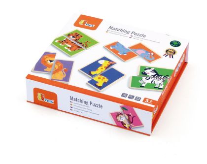 VIGA, Dřevěné puzzle zvířátka