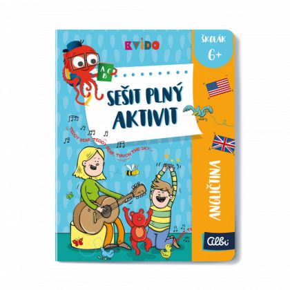 Albi, Kvído - 4. sešit plný aktivit Angličtina 6+