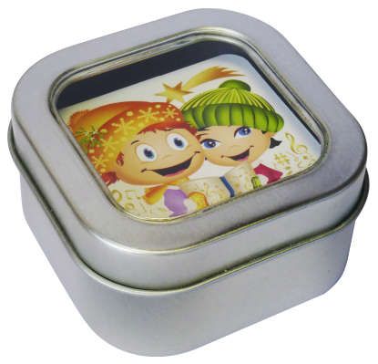 Pexeso Zvyky a tradice voděodolné 64 karet v plechové krabičce 6x6x4cm Hmaťák