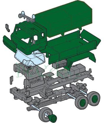 Stavebnice Monti MS 11 Czech Army