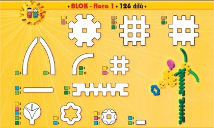 Stavebnice Blok Flora 1