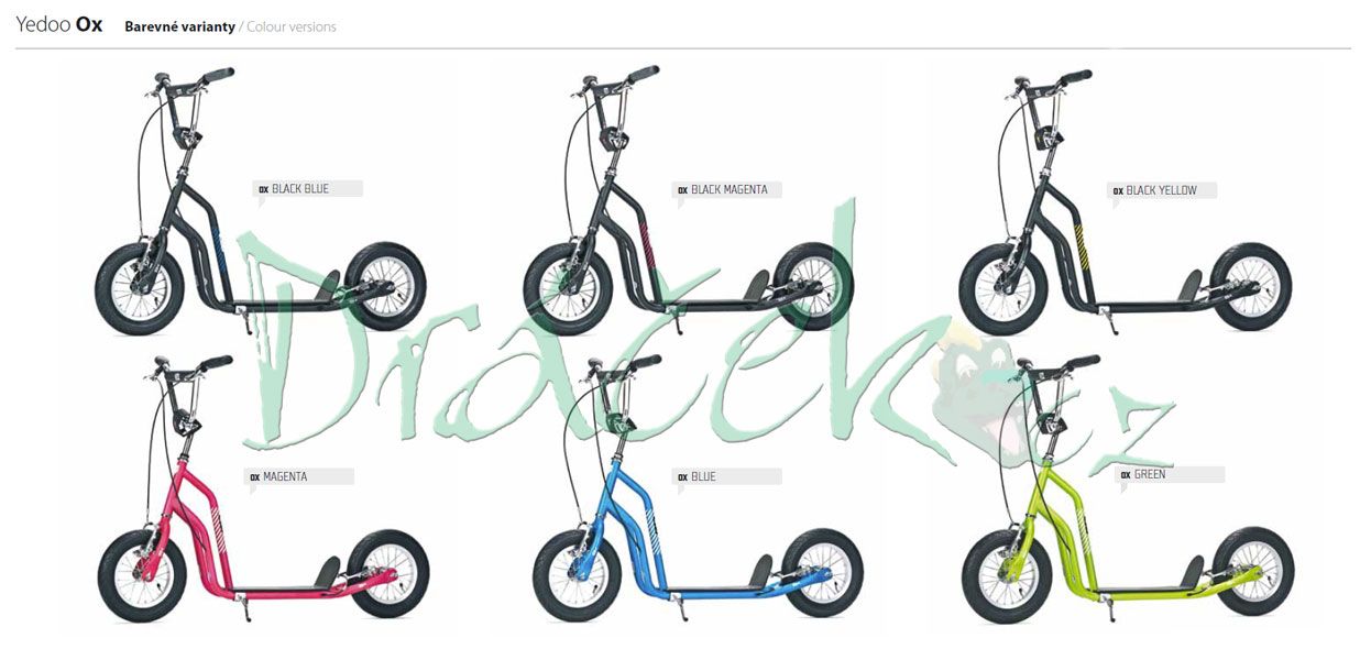 Koloběžka Yedoo Ox