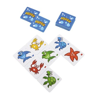 Aquario společenská hra v plechové krabičce 13x13x7,5cm