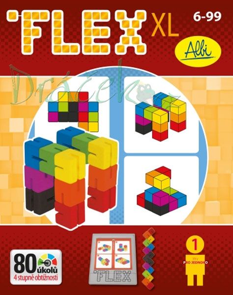 Barevný hlavolam FLEX XL