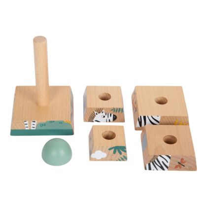 Small Foot, Dřevěná stohovací věž Safari