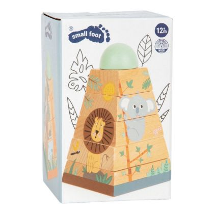 Small Foot, Dřevěná stohovací věž Safari