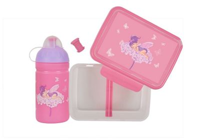 Zdravá lahev 0,5l a Zdravá sváča set Květinová víla