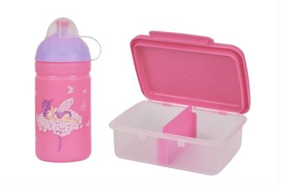 Zdravá lahev 0,5l a Zdravá sváča set Květinová víla