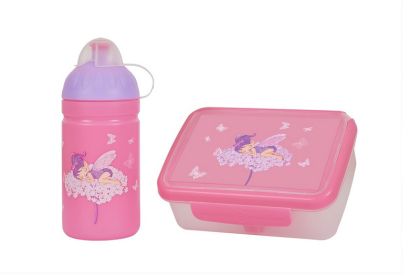 Zdravá lahev 0,5l a Zdravá sváča set Květinová víla