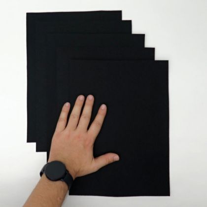 MÚ Brno, Plst 30x22 cm 5ks, černá