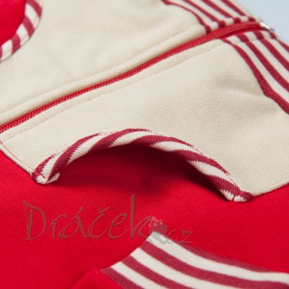 Dětská tepláková souprava Krteček červená