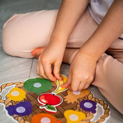 PEXI Velcro skládačky - Ovoce a zelenina