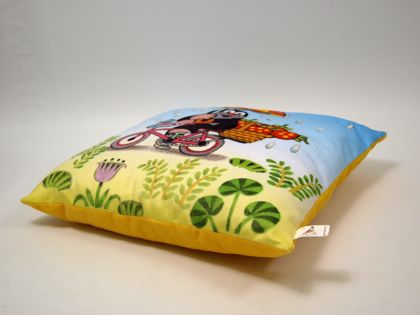 Polštář Krtek 30x30cm, léto