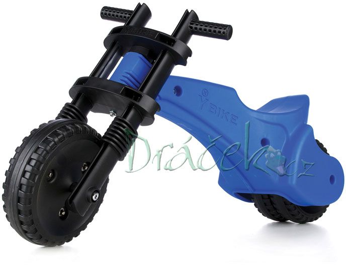 Odrážedlo YBIKE Motorka - modré
