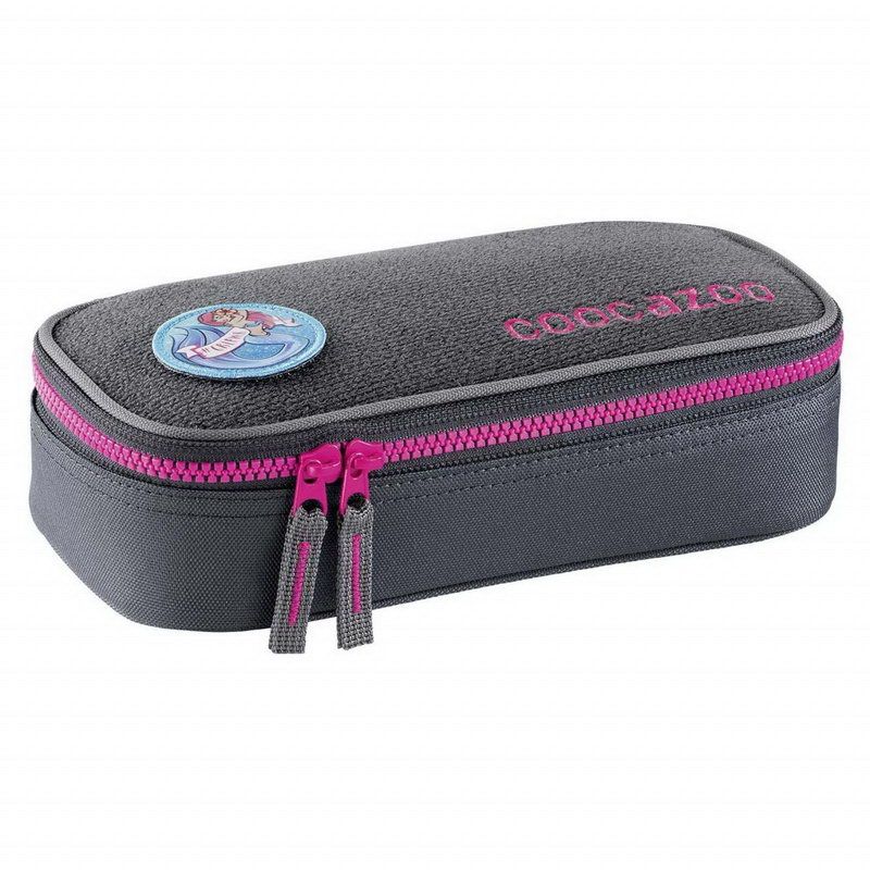 Studentský penál Coocazoo PencilDenzel - Patchy Grey, Limited