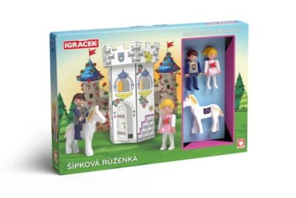 IGRÁČEK - Šípková Růženka - kreativní set s pohádkou