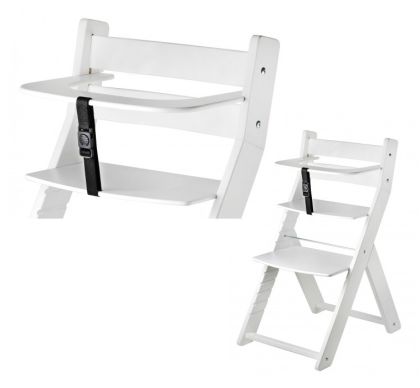 Woodpartner, Dětská rostoucí židle LUCA bílá