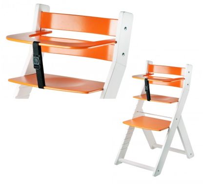 Woodpartner, Dětská rostoucí židle LUCA bílá