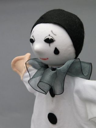 Pierot 32cm, maňásek