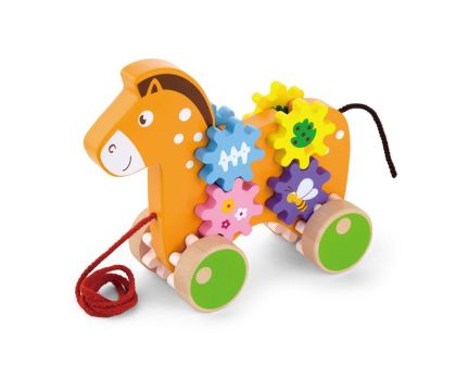 VIGA, Dřevěná tahačka - kůň